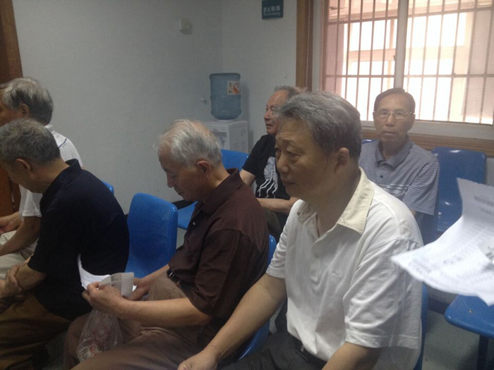 關(guān)愛退休人員，我院完成退休人員年度體檢工作